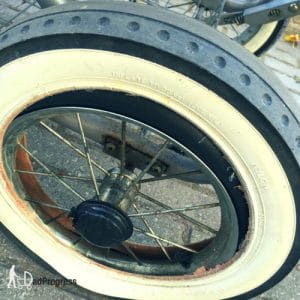 Flat stroller tire