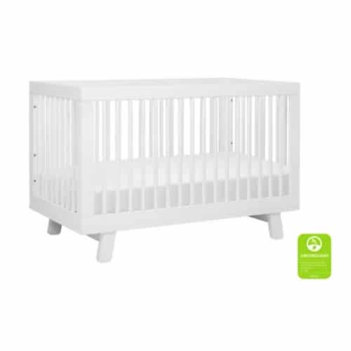 White Babyletto Hudson 3 in 1 crib